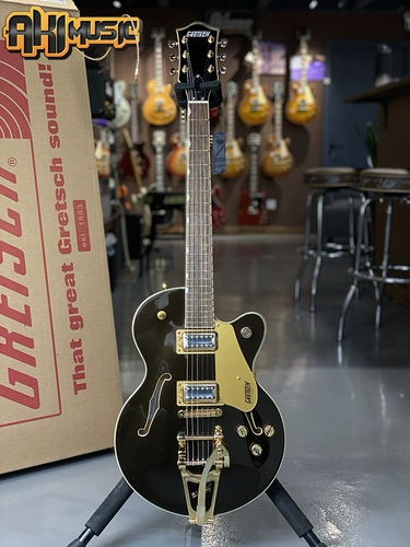 Пекин Qiuyin Gretsch G5655TG Jazz Sir Punk Punk Rock Rock Half -Hollow Double -Guark Guitar
