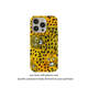 Bold Cheetah Print Illustrated iPhone Case for iPhone 12 – 17