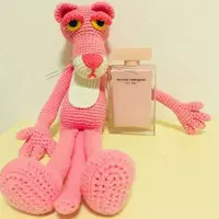 Материал куклы розового леопарда