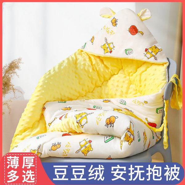 Японское детское хлопковое одеяло для выхода на улицу для новорожденных, увеличенная толщина