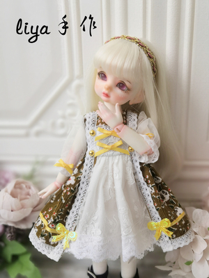 taobao agent [Round Dance] 6 points BJD baby forest, cute bow small skirt clothes