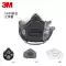 3M1201 mặt nạ phòng độc mặt nạ phun sơn thuốc trừ sâu chống bụi trang trí mùi mặt nạ than hoạt tính khí hóa chất nhà máy Mặt nạ phòng độc