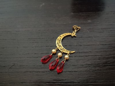 taobao agent Accessory, crystal pendant, ear clips, cosplay