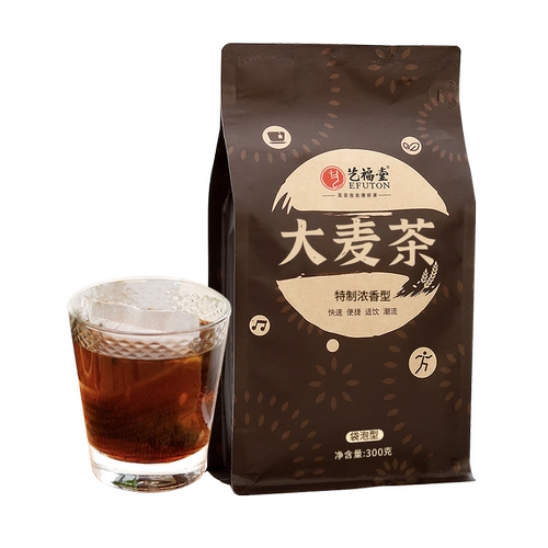 艺福堂 Чиновный флагманский магазин ячменя Аутентичный цветочный чайный лист Rinseng Rink Независимый черный горький гречневый чай