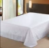 Khăn trải giường khách sạn mã hóa đơn dày trắng dày 1,2-1,5-1,8 mét dành riêng cho khách sạn - Khăn trải giường