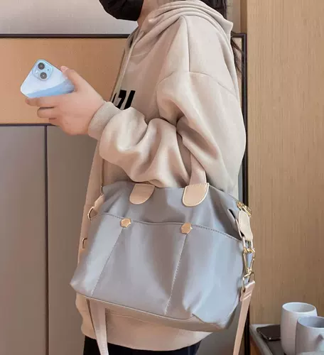 Вместительная и большая сумка на одно плечо, нейлоновая сумка через плечо, ткань оксфорд