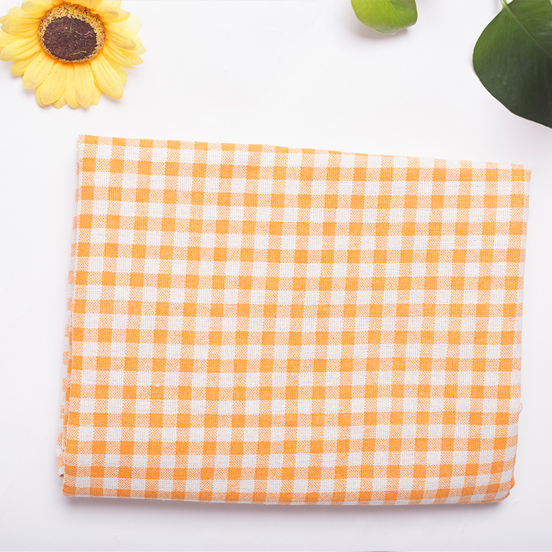 nordic style desk  cotton and linen tablecloth ins style student dormitory bedroom japanese-style small fresh chinese fabric