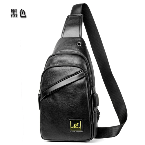 Кенгуру, мужская модная нагрудная сумка, сумка через плечо для отдыха, сумка на одно плечо, трендовый рюкзак, в корейском стиле