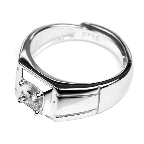 Обручальное кольцо, инкрустация камня, серебро 925 пробы, японские и корейские, 5.5mm