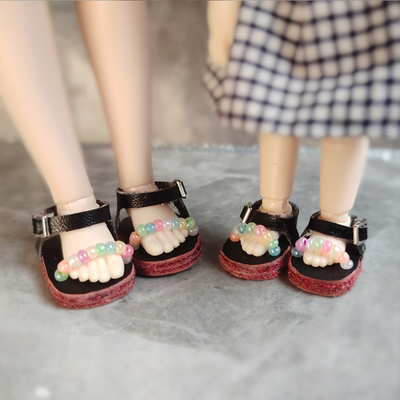 taobao agent [New Summer Product] OB11 Summer Sandals Blythe sandals