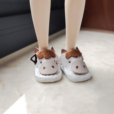 taobao agent OB24 baby shoes Blythe Xiaobuwa shoes cattle and cow shoes free shipping
