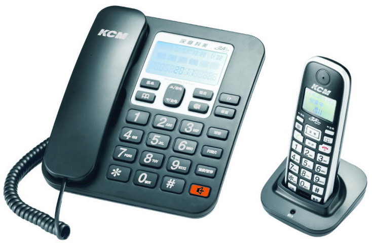 

Проводной и DECT-телефон KCM 2.4G 6008