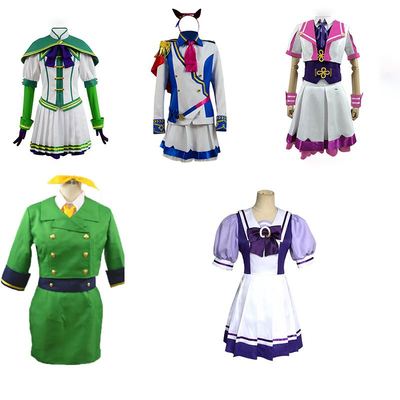 taobao agent Horse racing girl East China Emperor Special Chow Trees College COS service Ulara COSPLAY clothing full set of clothes