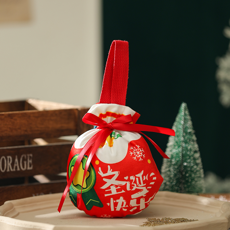 Ping An Flannel Apple Gift Bag Type I