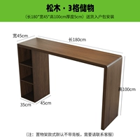 Три ячейки для хранения в сосновой древесине 180*Ширина 45*Высота 100 толщиной 5 см.