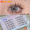 Five rows of Thai makeup upper eyelashes
