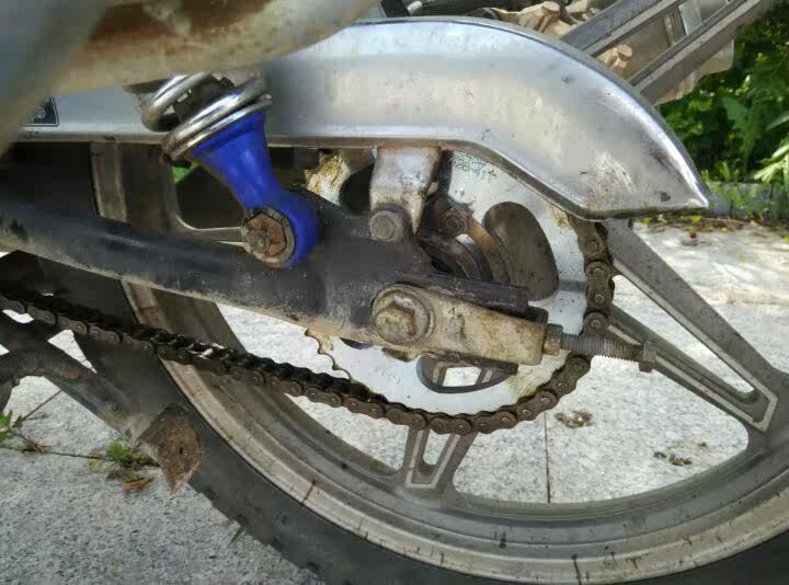 钱江摩托车配件qj125/150-19/26a畅跑 御龙摩托车链盘链条套链