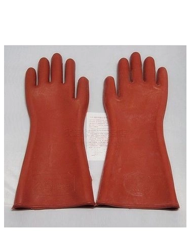 Тяньцзянь Шуанган бренд 12 кВ электрическая изоляционная строительная работа проверяет водонепроницаемые латексные рабочие резиновые перчатки