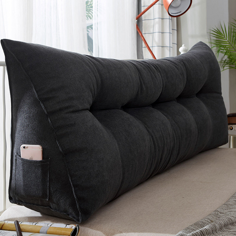 Buy Bed head cushion large backtoback double bed tatami bed headboard