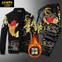 400+200 плюс бархат [Koi Two -Piece Set]