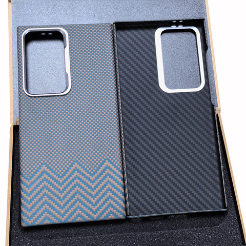 Carbon Fiber MagSafe Kickstand Metal – S25, S24, S23 Samsung Phone Case