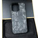 Unique Carbon Fiber Mosaic iPhone Case for iPhone 17, 16, 15, 14 and 13