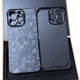 Unique Carbon Fiber Mosaic iPhone Case for iPhone 17, 16, 15, 14 and 13
