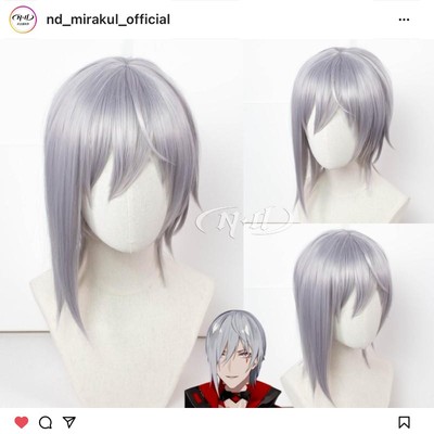 taobao agent No need to trim!ND Home] Fulgur OVID Rainbow Amazing Socubo anchor model COS wig