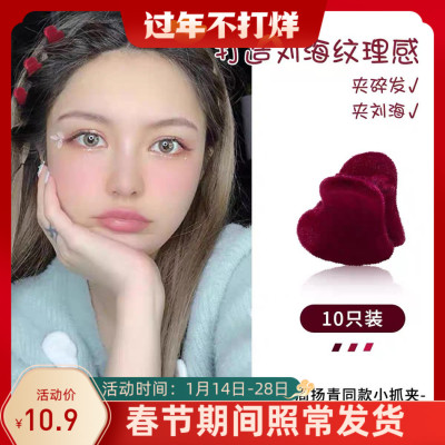 taobao agent Cute small hair accessory, advanced bangs, high-quality style