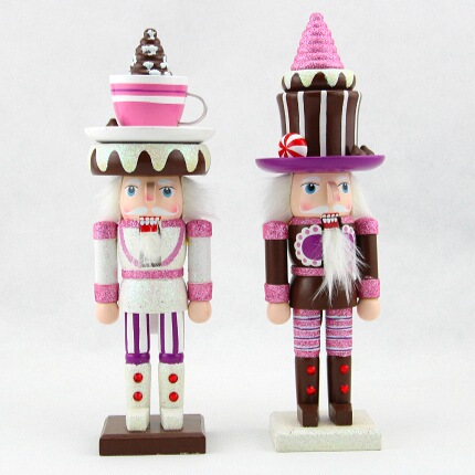 生活盒子纯手工实木甜心纪念款胡桃夹子 家居礼品结婚礼物