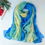 Брендовый модный тонкий дорожный универсальный шарф, в корейском стиле, в западном стиле, осенний