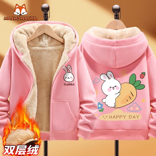 Зимняя толстовка, утепленная детская удерживающая тепло куртка, подходит для подростков, в западном стиле