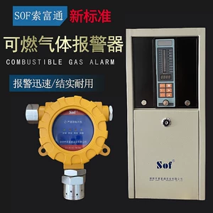 [SOF索富通SST-9801B可燃气体探测报警器防爆氧氢氨煤气天然气泄漏]