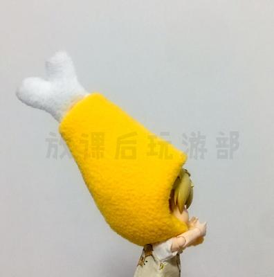 taobao agent Spot OB11 baby jacket GSC body clay, molly pic fried chicken leg head hood