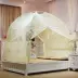 Muỗi lưới yurt 1,8m giường 1,5 đôi nhà công chúa gió mã hóa dày gấp đôi cửa mở khóa kéo ký túc xá sinh viên - Lưới chống muỗi