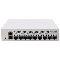 Mikrotik CRS310-1G-5S-4S+в интеллектуальном трехслойном управлении сети 10 Облачная маршрутизация Переключатель 10G