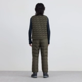 Бархатные зимние дорожные штаны с пухом, удерживающие тепло повседневные брюки, гусиный пух