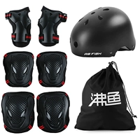 Красный комплект, защитное снаряжение, шлем, сумка