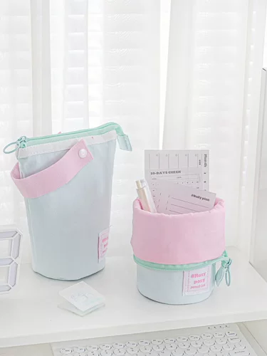 Высококачественный пенал, универсальный вместительный и большой держатель для ручек подходит для мужчин и женщин, для средней школы