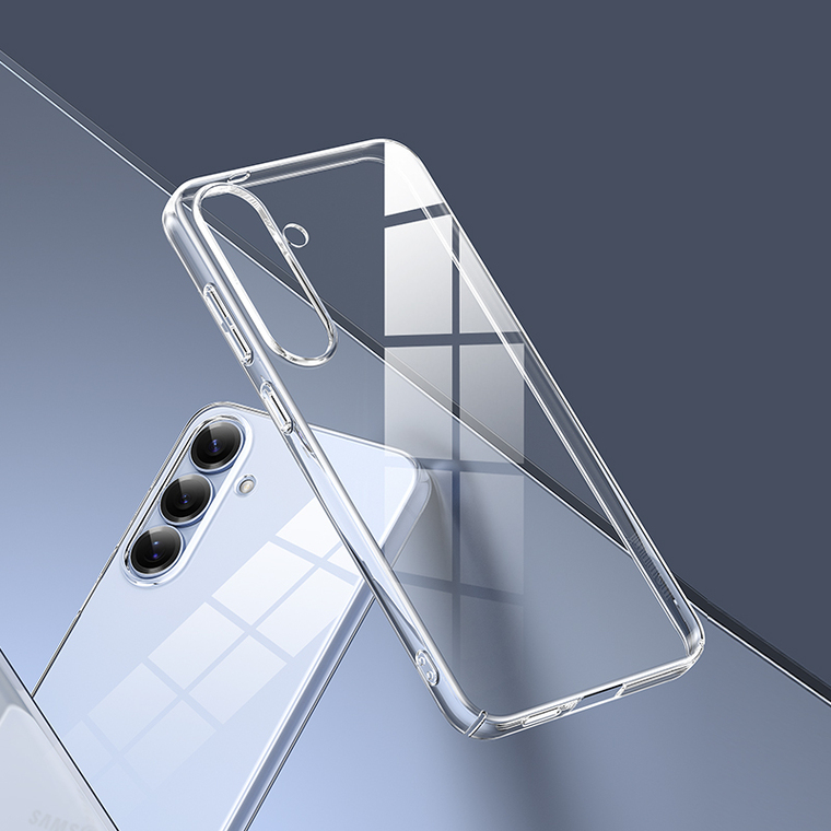 Transparent Minimalist Advanced Feel Samsung Phone Case