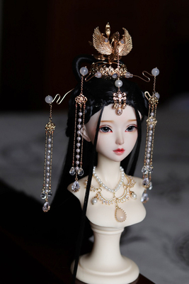 taobao agent BJD Grand Crown Ancient Wind Headgear [Yuanhuang Crown]