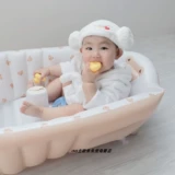 Мультяшная детская портативная ванна, с медвежатами