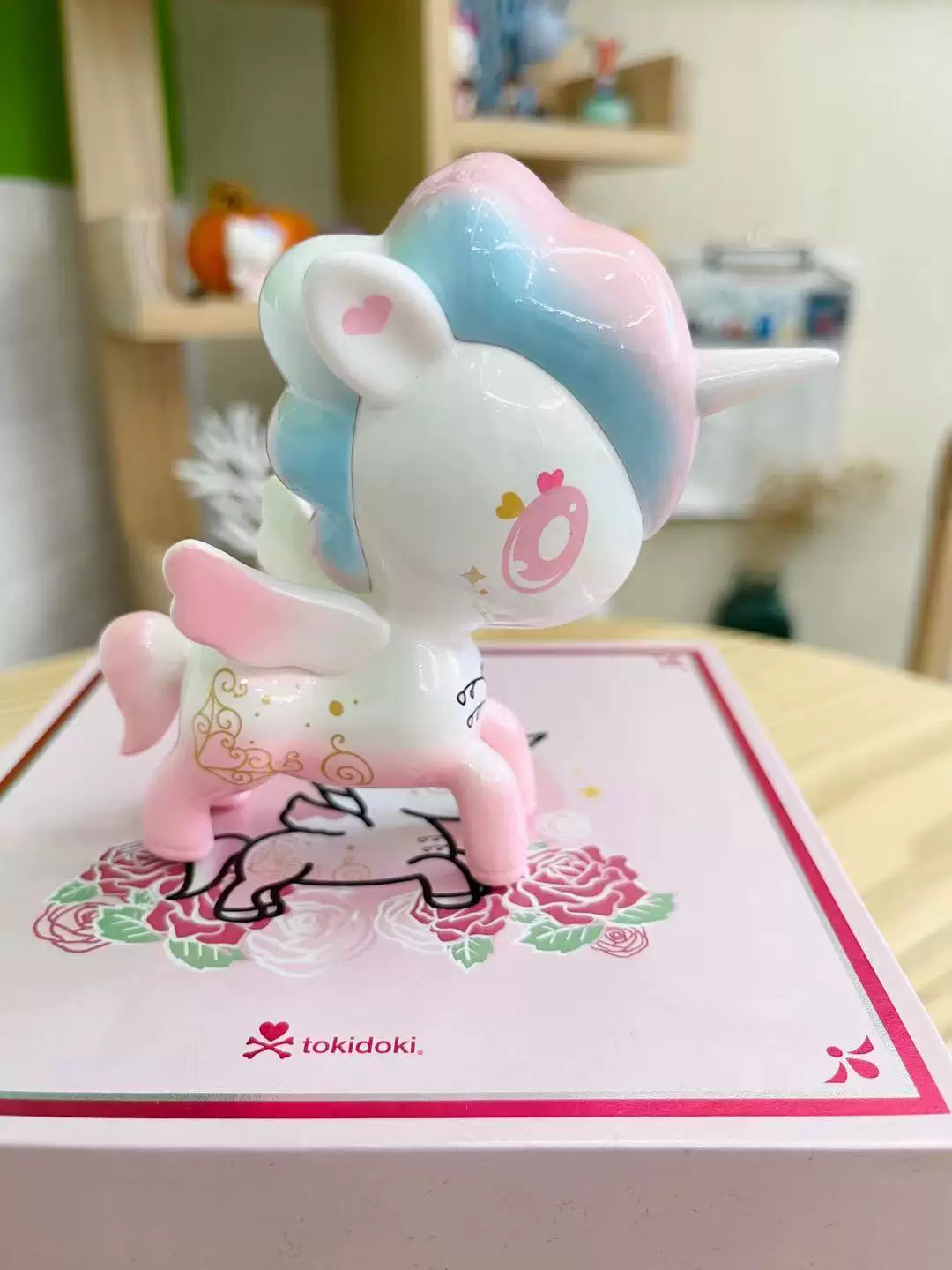 Tokidoki Прозрачный единорог слепое подтверждение снежный кристалл кристалл океан дрейфующая бутылка луна бог принцесса
