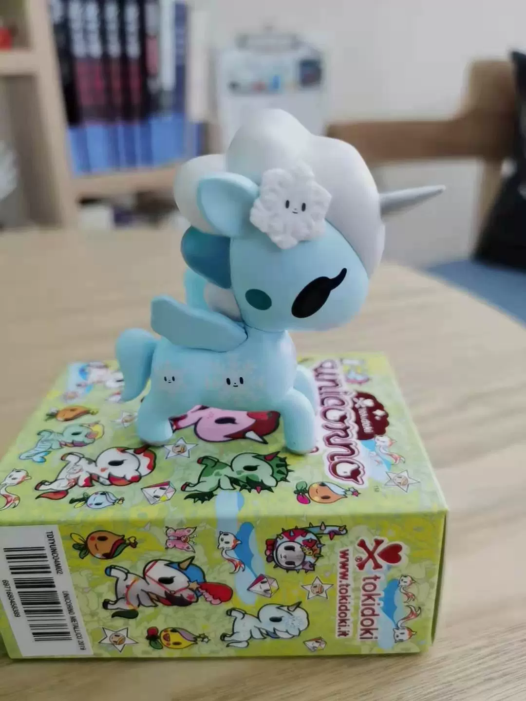 Tokidoki Прозрачный единорог слепое подтверждение снежный кристалл кристалл океан дрейфующая бутылка луна бог принцесса