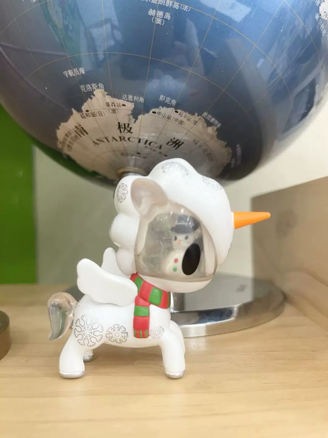 Tokidoki Прозрачный единорог слепое подтверждение снежный кристалл кристалл океан дрейфующая бутылка луна бог принцесса