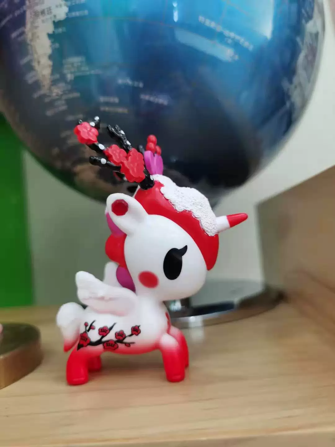 Tokidoki Прозрачный единорог слепое подтверждение снежный кристалл кристалл океан дрейфующая бутылка луна бог принцесса