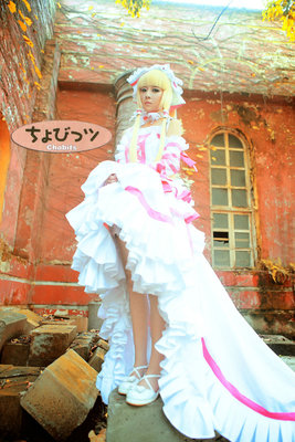 taobao agent Send COSPLAY/Human Computer Angel Heart/Xiaoyu Dress/White 叽