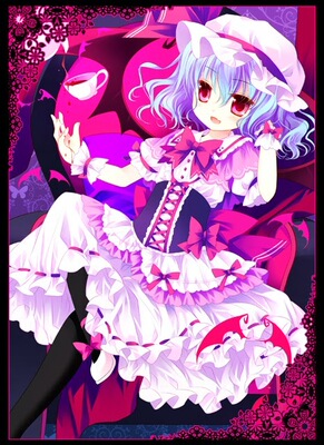 taobao agent Oriental Project Red Demon City Remilia Sister Dress COS