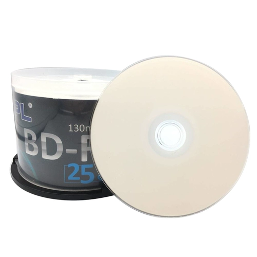 Blu-ray белый диск Blue Light Blue Light может напечатать диск 25G 10x BD-R Гравировка 50 кусков бесплатной доставки