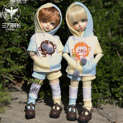 taobao agent [Survey] BJD baby clothes 6 points 6 points baby clothes 6 points Daily set Daily set OK monkey playful dog SW